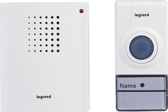 Legrand Essential Ασύρματο Κουδούνι Πόρτας Λευκό 094250