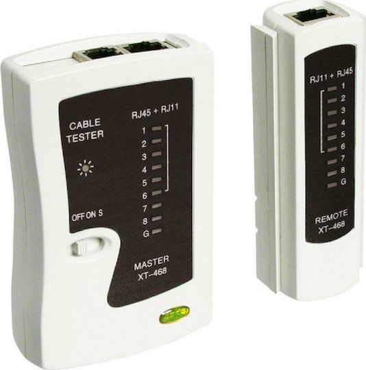 Goobay 68856 – Tester Καλωδίων Δικτύου RJ45/RJ11/RJ12