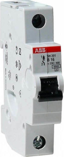 Abb Αυτόματη Ασφάλεια 10A Μονοπολική AC 70351