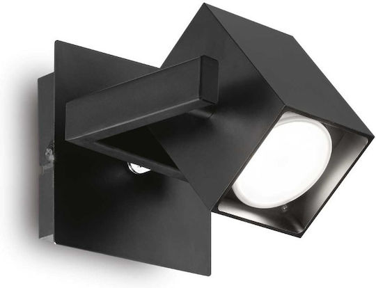 Ideal Lux Mouse AP1 073569 Μονό Σποτ GU10 Μαύρο