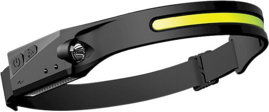 Geyer LFK-HL0121 – Επαναφορτιζόμενος Φακός Κεφαλής LED 350lm USB-C IP44 IK08