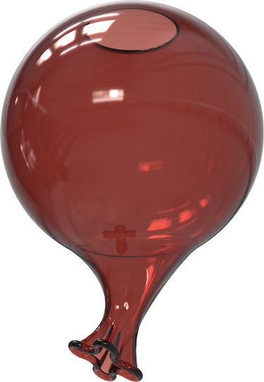 Clown Vetro Rosso Ideal Lux 352657