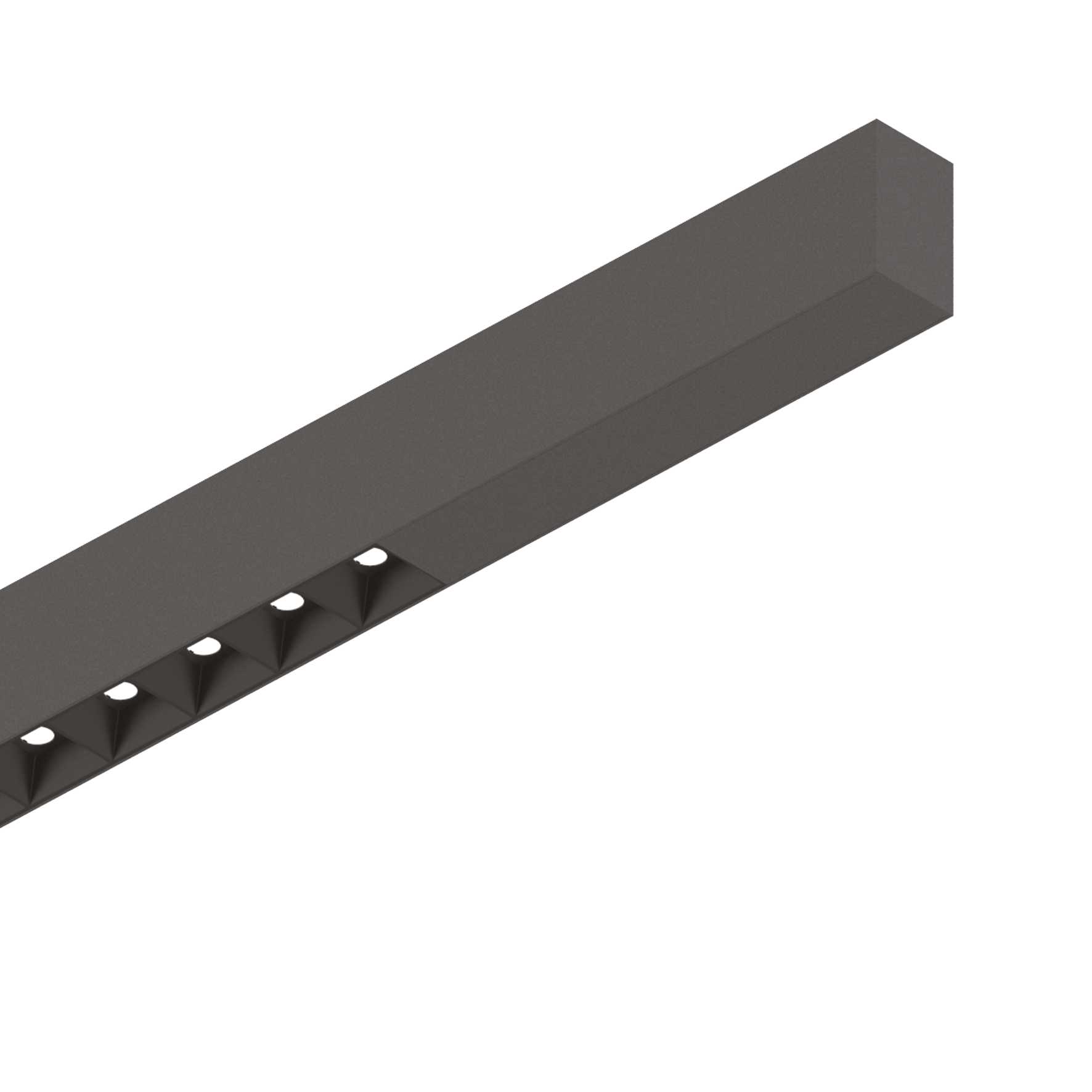 IDEAL LUX Κρεμαστό Φωτιστικό FLUO ACCENT LED 30W 3000K Μαύρου Χρώματος – 192475