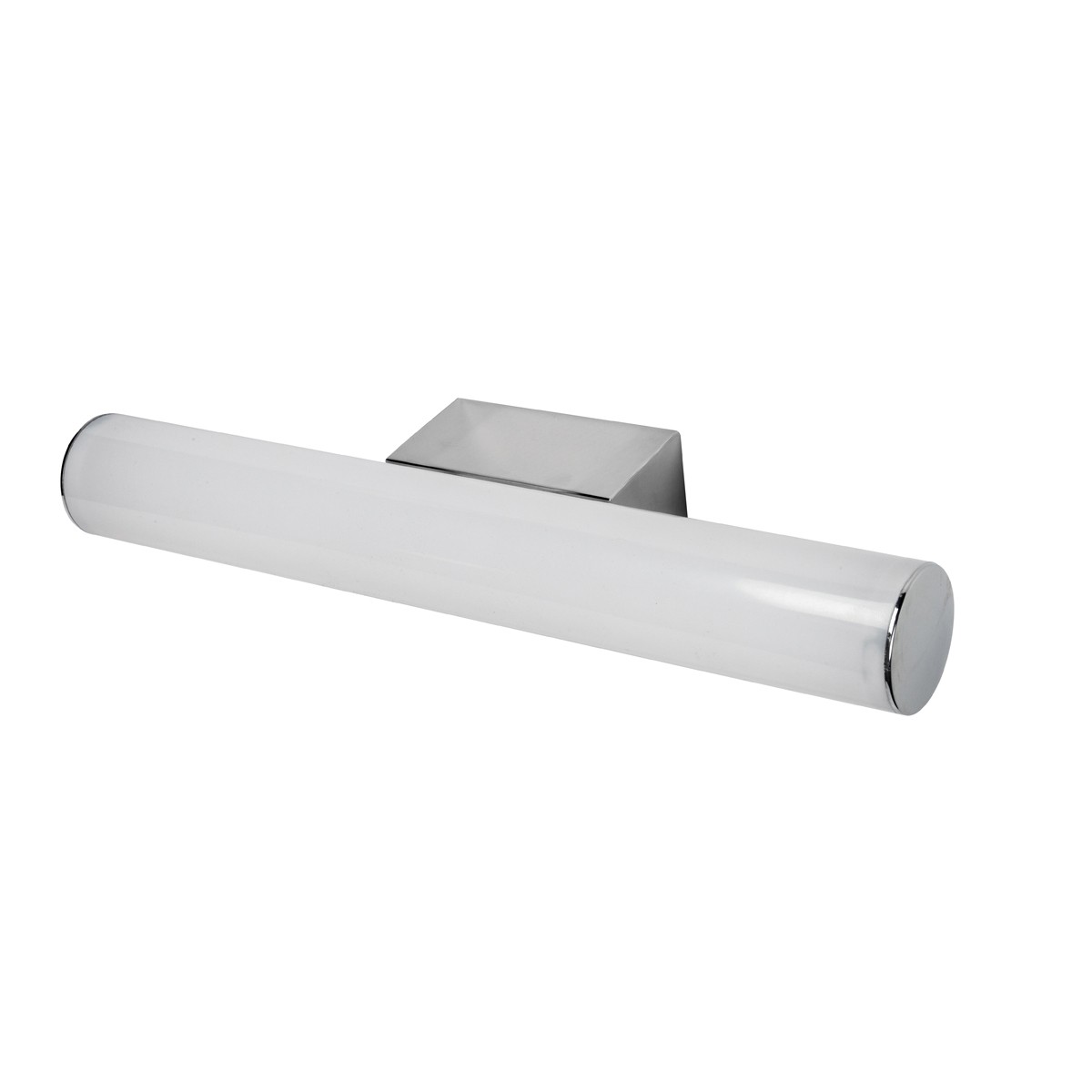 Φωτιστικό Μπάνιου LED, αλουμίνιο με ακρυλικό, 8W, 3000K, 800lm, 180˚, 85-265V, IP44, αλουμίνιο VK/04163/AL/W