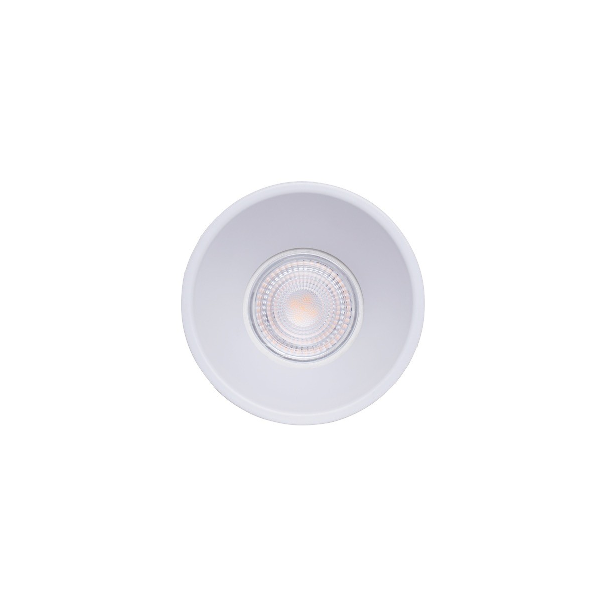 Σποτ στρογγυλό σταθερό GU10/PAR16 Max12W (LED) IP20 ø8.6x4.5cm λευκό VK/03012G/HQ/W 64173-130121