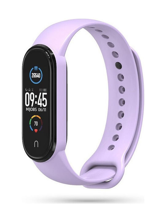 Tech-Protect Iconband Λουράκι Σιλικόνης Μωβ (Mi Smart Band 5/Mi Smart Band 6)