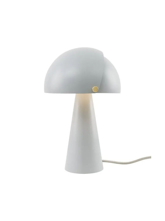 Επιτραπέζιο Φωτιστικό 1xE27 Κινητό Αμπαζούρ Ορειχάλκινες Λεπτομέρειες Align DFTP 2120095010 Γκρι 2120095010