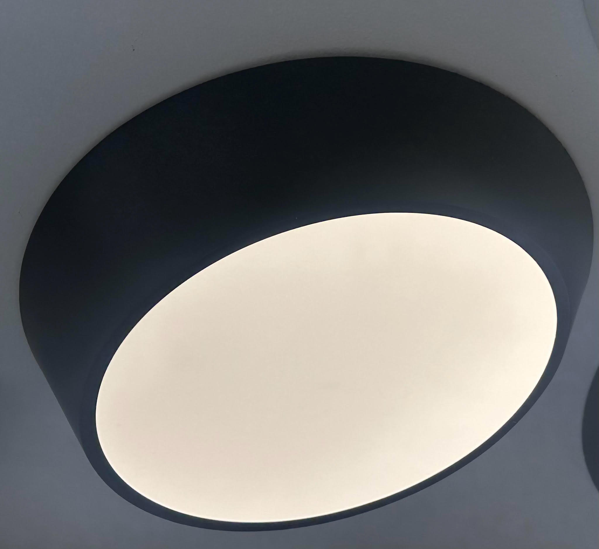 VK Lighting VK/04418CE/AN/W/45 Μοντέρνα Μεταλλική Πλαφονιέρα Οροφής σε ΑΝΘΡΑΚΙ χρώμα 45cm