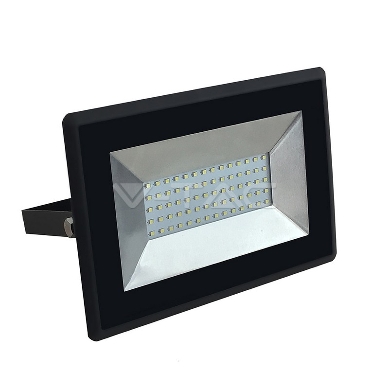 ΠΡΟΒΟΛΕΑΣ LED SMD 50W E-SERIES ΨΥΧΡΟ ΛΕΥΚΟ ΜΑΥΡΟΣ V-TAC SKU: 5960