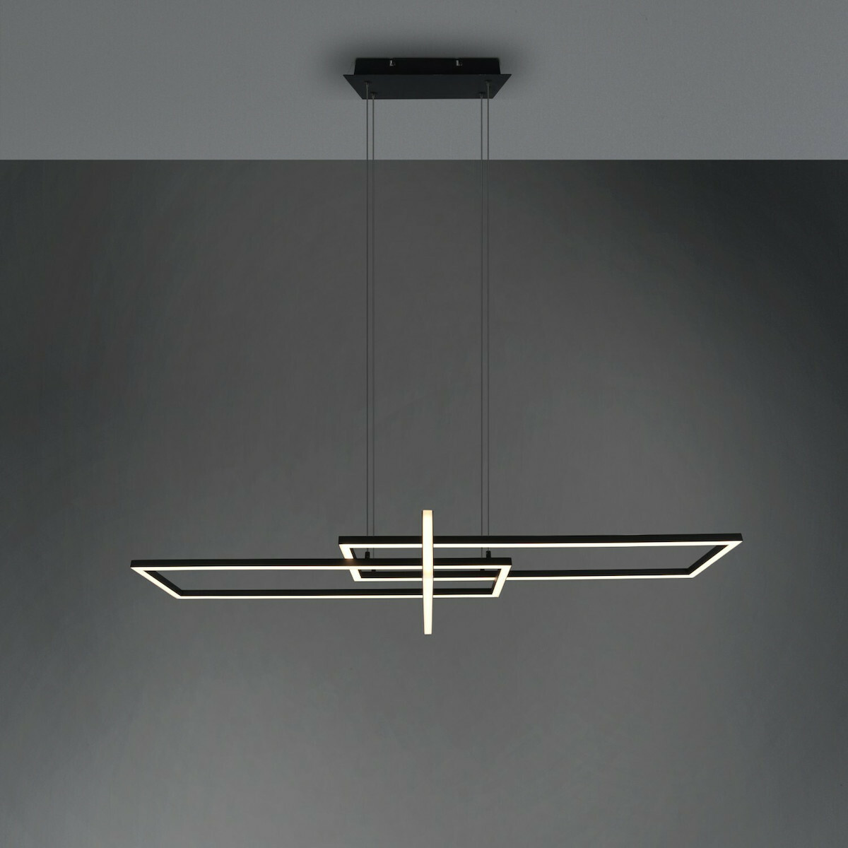 Trio Lighting Salinas Κρεμαστό Φωτιστικό Μοντέρνο LED Μαύρο 320310332 - second view
