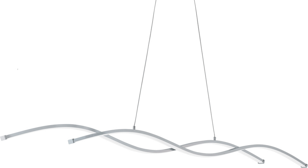 Eglo Lasana Κρεμαστό Φωτιστικό Μοντέρνο LED Ράγα Διάφανο 96104 - second view