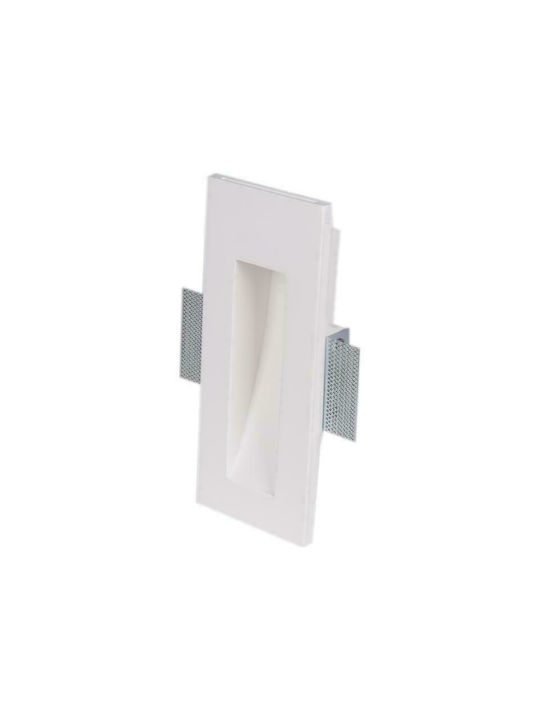 Geyer Μοντέρνο Φωτιστικό Τοίχου με Ντουί GU10 σε Λευκό Χρώμα