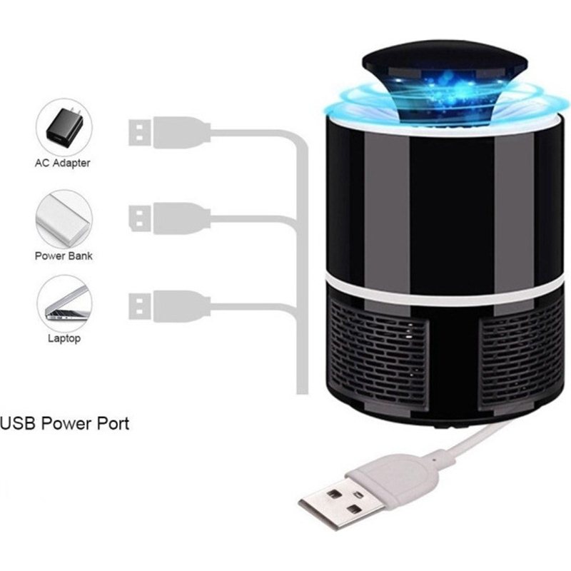  Σύστημα Εξολόθρευσης Κουνουπιών USB με Ανεμιστήρα και Φωτισμό LED  NV-813 NOVA