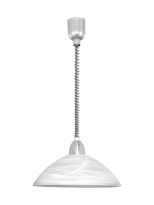 Eglo Lord Κρεμαστό Φωτιστικό Μοντέρνο Μονόφωτο Λευκό