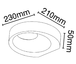 ΕΠΙΤΟΙΧΟ ΦΩΤΙΣΤΙΚΟ ΛΕΥΚΟ LED 5W VK/09045 - second view