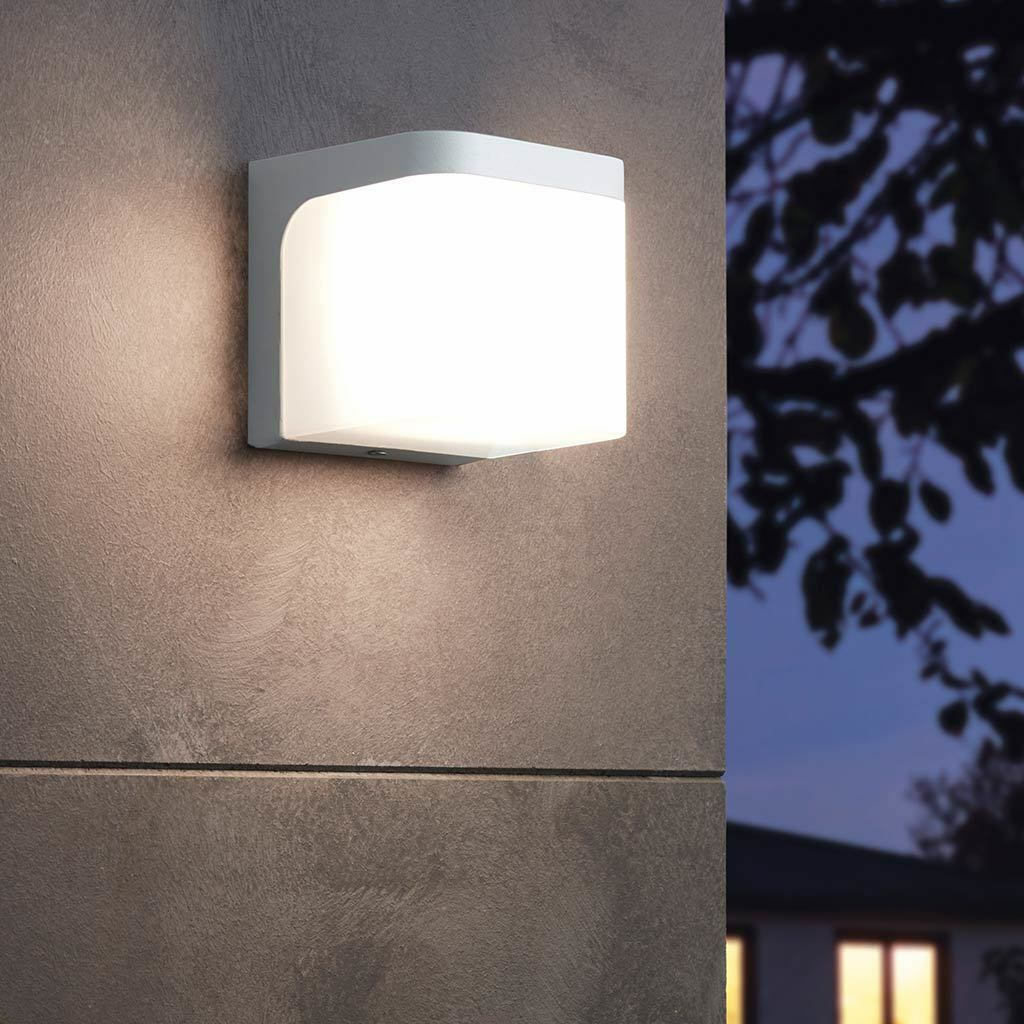 Eglo Jorba Στεγανή Επιτοίχια Πλαφονιέρα Εξωτερικού Χώρου με Ενσωματωμένο LED σε Λευκό Χρώμα 96255