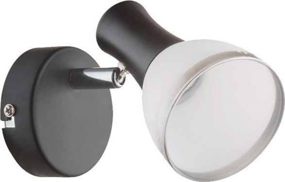 Φωτιστικό σποτ EDDY με ντουί Ε14 μεταλλικό μαύρο