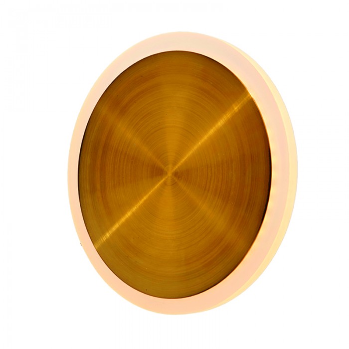 InLight InLight Επιτοίχιο φωτιστικό από αλουμίνιο σε χρυσή ματ απόχρωση (43401-Χρυσό Ματ)inlight