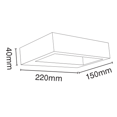 ΕΠΙΤΟΙΧΟ ΦΩΤΙΣΤΙΚΟ ΛΕΥΚΟ LED 5W VK/09064 - second view