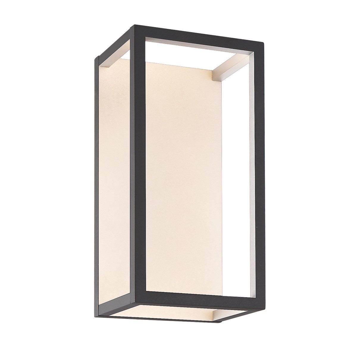 VK Lighting VK/02155/WA/AN/W Στεγανή Επιτοίχια Πλαφονιέρα Εξωτερικού Χώρου με Ενσωματωμένο LED σε Μαύρο Χρώμα - second view