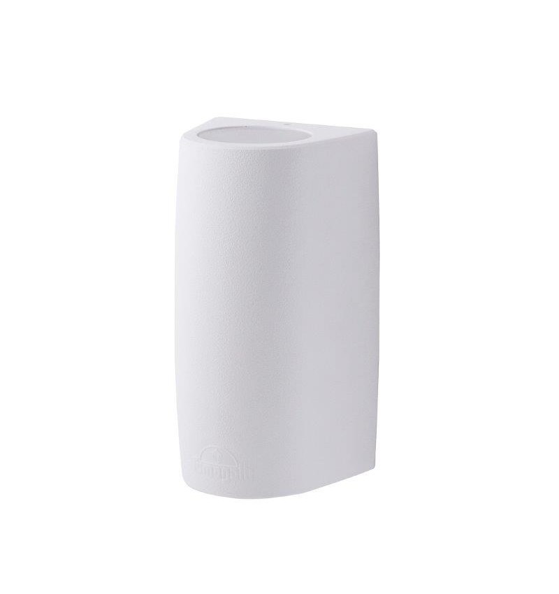 Απλίκα εξωτερικού χώρου διπλής δέσμης φωτός άσπρες + λάμπες Marta 90 Fumagalli |2A4.000.WXU2L