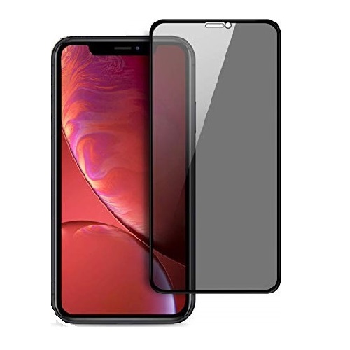 Full Cover Privacy Glass Screen Protector για Iphone 11/XR Μαύρο