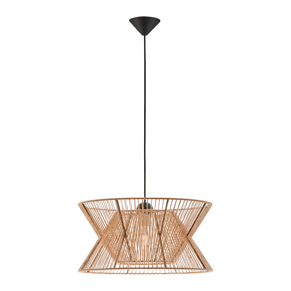 Viokef Argela Κρεμαστό Φωτιστικό Μοντέρνο Μονόφωτο Μπεζ 4203701