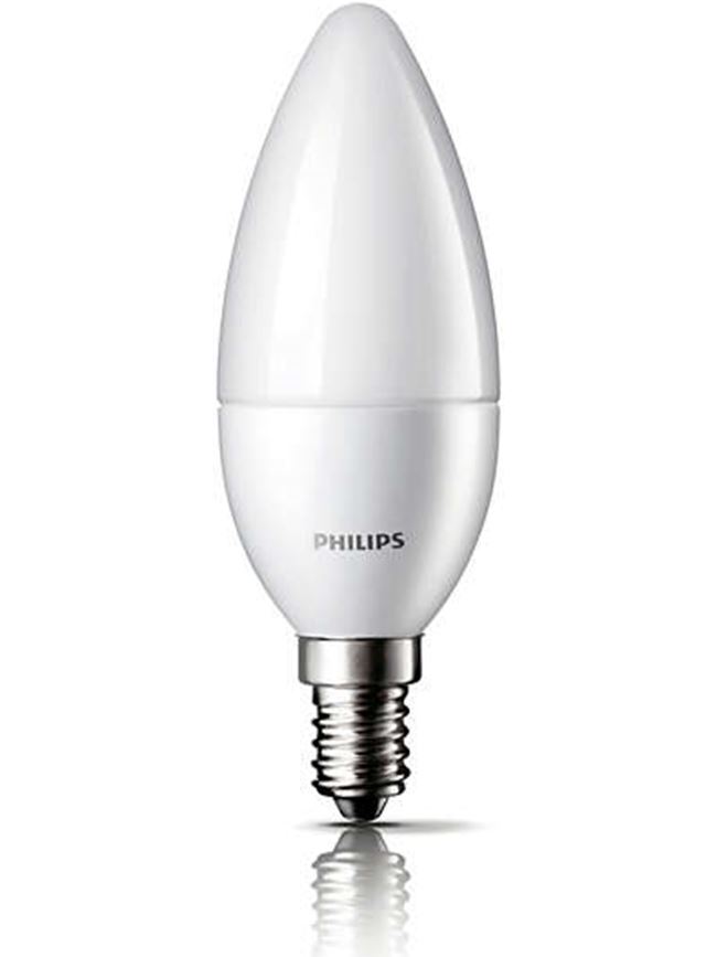 ΛΑΜΠΑ LED PHILIPS E14 ΚΕΡΙ 5,5WATT 470 LUMEN 2700K