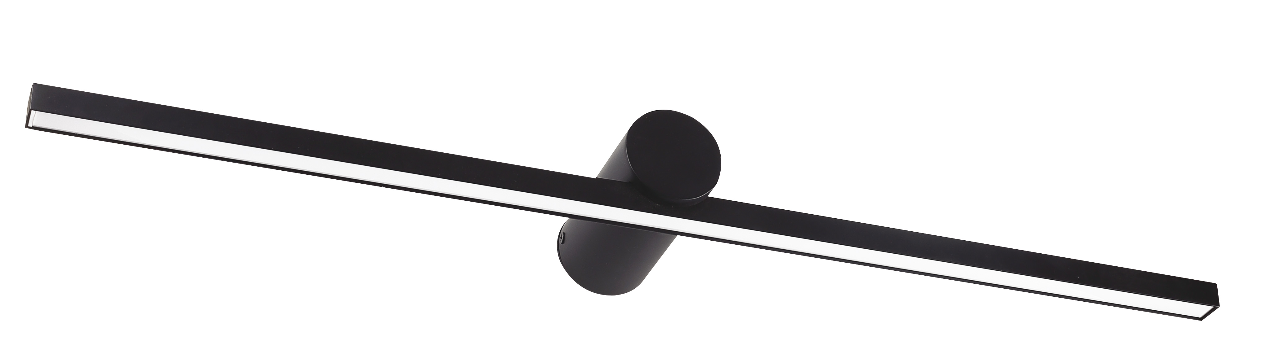 Viokef Rocco Μοντέρνο Φωτιστικό Τοίχου με Ενσωματωμένο LED και Θερμό Λευκό Φως σε Μαύρο Χρώμα Πλάτους 42.5cm 4236101