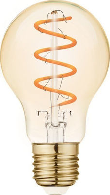VK Lighting VK/05155/D/E/SP/A E27 A60 5W Θερμό Λευκό Filament Dimmable