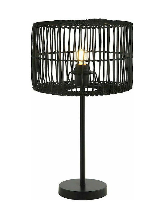 Zambelis Lights Πορτατίφ με Μαύρο Καπέλο και Μαύρη Βάση 20238