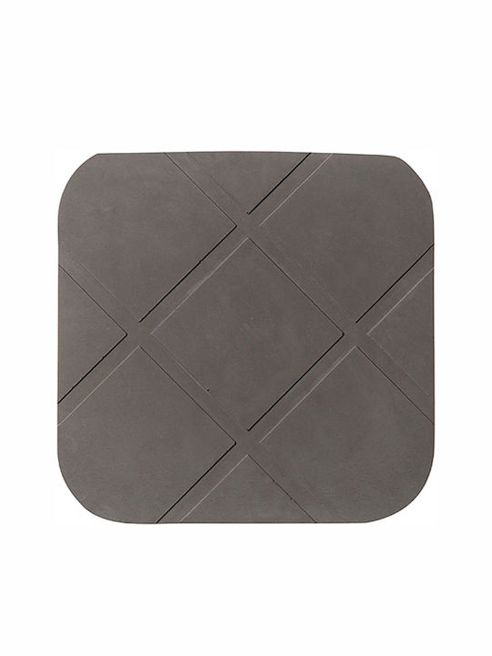 Zambelis Lights Στεγανή Επιτοίχια Πλαφονιέρα Εξωτερικού Χώρου G9 σε Γκρι Χρώμα 17062