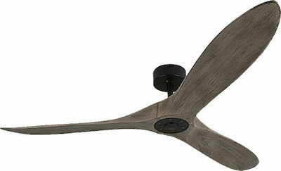 Zambelis Lights 20259 Ανεμιστήρας Οροφής 152cm Μαύρος