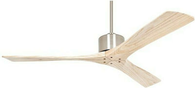 Zambelis Lights 19142 Ανεμιστήρας Οροφής 132cm με Τηλεχειριστήριο Μπεζ