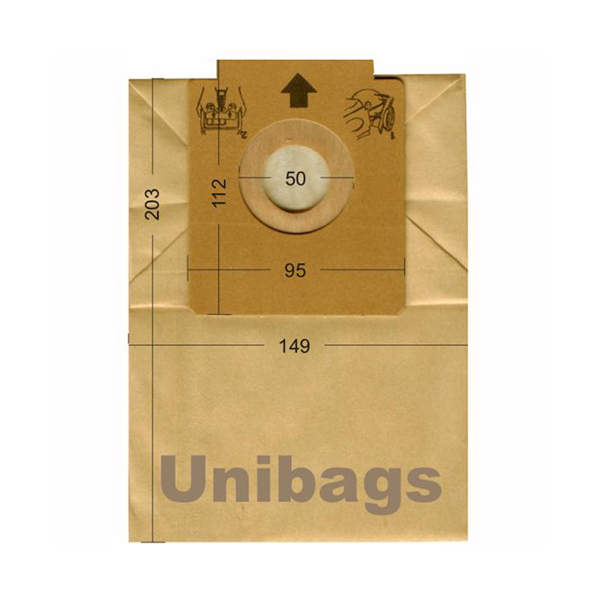 Σακούλες για BLUESKY, CLATRONIC, CROWN, HOBBY. Unibags 1250
