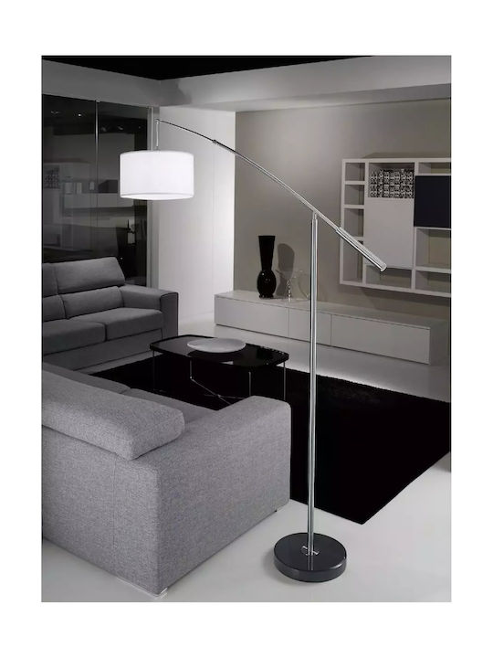 Eglo Nadina Μοντέρνο Φωτιστικό Δαπέδου Υ195xΜ32εκ. με Ντουί για Λαμπτήρα E27 σε Λευκό Χρώμα 92206