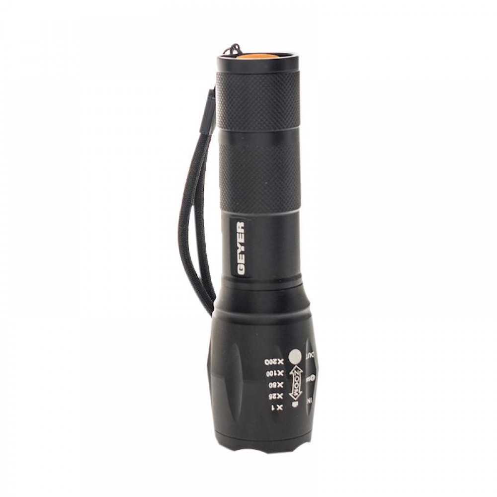 Geyer Φακός Μπαταρίας Led 350lm Φακός με Zoom LFK