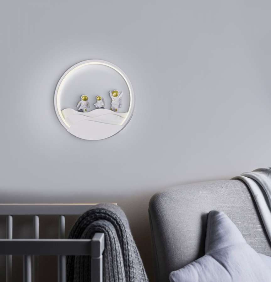 Atman Παιδικό Φωτιστικό Τοίχου Led Πλαστικό Space LEG-705