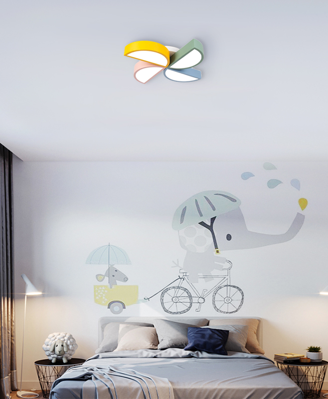 Atman Μονόφωτο Παιδικό Φωτιστικό Πλαφονιέρα 36W LEG-801