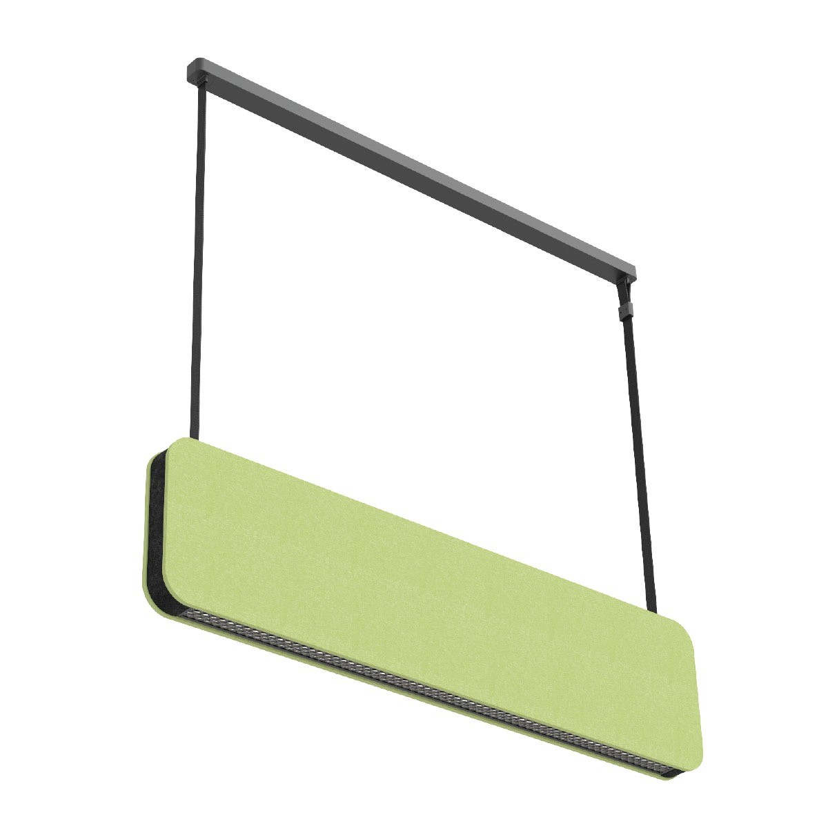 MUTE Ηχομονωτικά φωτιστικά Led Up/Down. 4000K. 45W. 6300lm. Up 130°/Down 65° CRI>80. IP20 Dimmable DALI πράσινο VK/04562/120/GR/C/DA 75168-115773