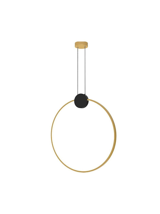 Zambelis Lights Κρεμαστό Φωτιστικό LED Μαύρο 23094