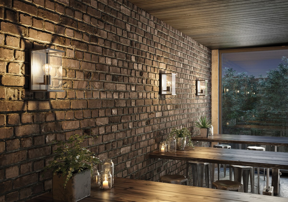 VK Lighting VK/02125/AN Επιτοίχιο Φαναράκι Εξωτερικού Χώρου E27 σε Μαύρο Χρώμα  75169-355694 