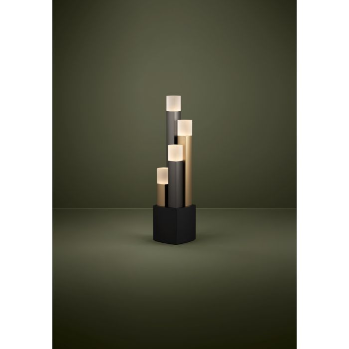 Eglo Estanterios Επιτραπέζιο Διακοσμητικό Φωτιστικό LED σε Μαύρο Χρώμα 39907